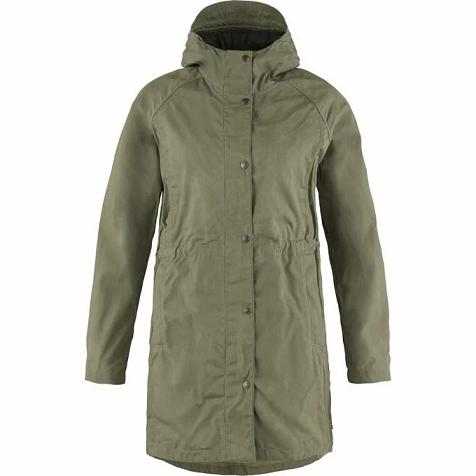 Fjallraven Karla Winter Jacket Green Singapore For Women (SG-231791)